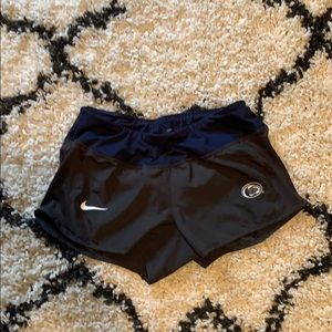 Grey Nike Dri-Fit PennState shorts. Size small.